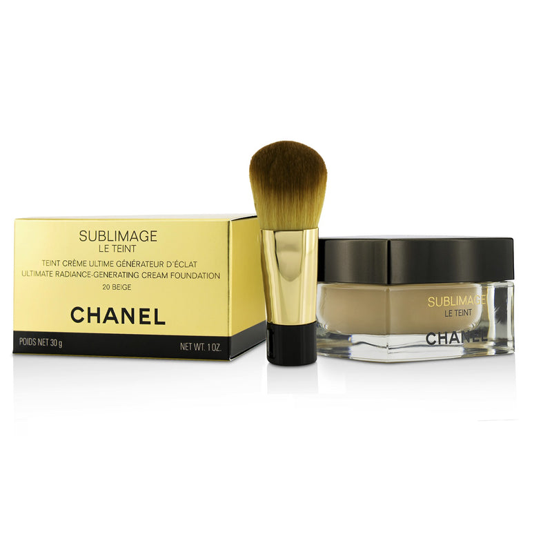 Chanel Sublimage Le Teint Ultimate Radiance Generating Cream Foundation - # 20 Beige  30g/1oz