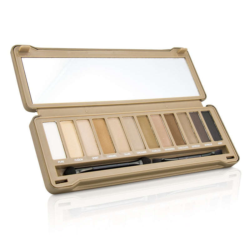 BYS Eyeshadow Palette (12x Eyeshadow, 2x Applicator) - Matte 