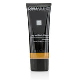 Dermablend Leg and Body Make Up Buildable Liquid Body Foundation Sunscreen Broad Spectrum SPF 25 - #Tan Golden 65N  100ml/3.4oz