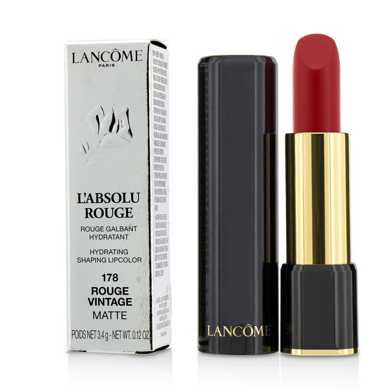 Lancome L' Absolu Rouge Hydrating Shaping Lipcolor - # 120 Sienna Ultime (Cream) (Unboxed)  3.4g/0.12oz