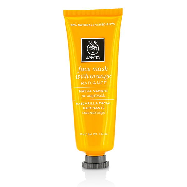 Apivita Face Mask With Orange - Radiance 