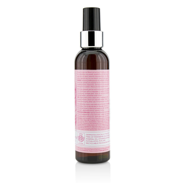 Apivita Rose Pepper Body Reshaping Massage Oil 