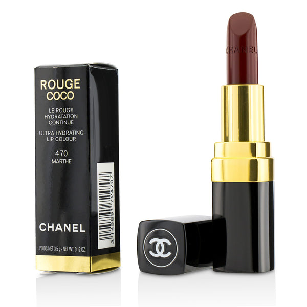 Chanel 45 CARACTERE Rouge Coco Hydrating Creme Lip Color Swatches