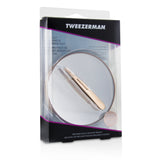 Tweezerman Rose Gold Mini Slant Tweezer And 10X Mirror