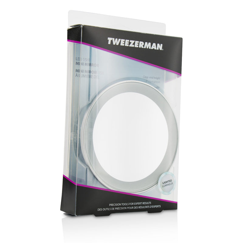 Tweezerman LED 15X Mini Mirror 
