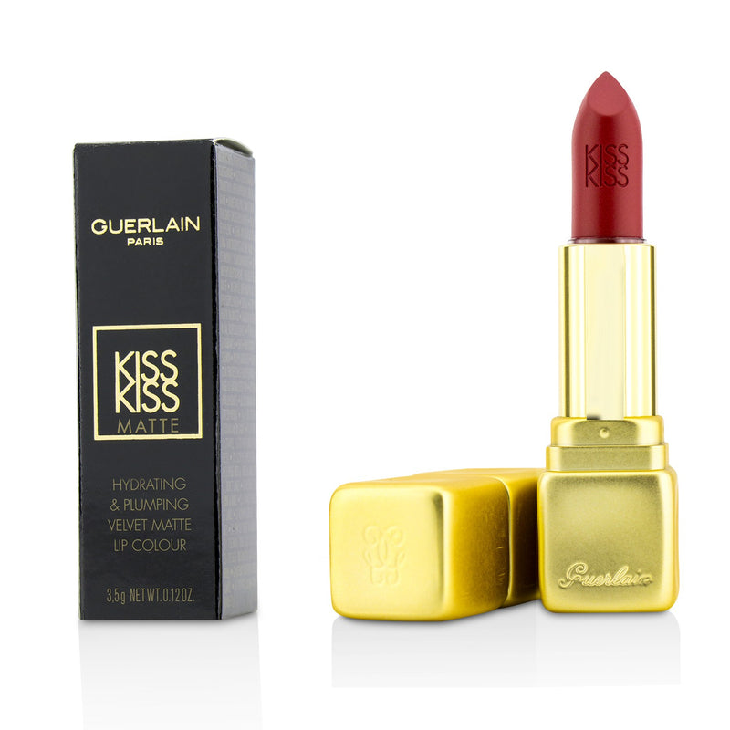 Guerlain KissKiss Matte Hydrating Matte Lip Colour - # M330 Spicy Burgundy 