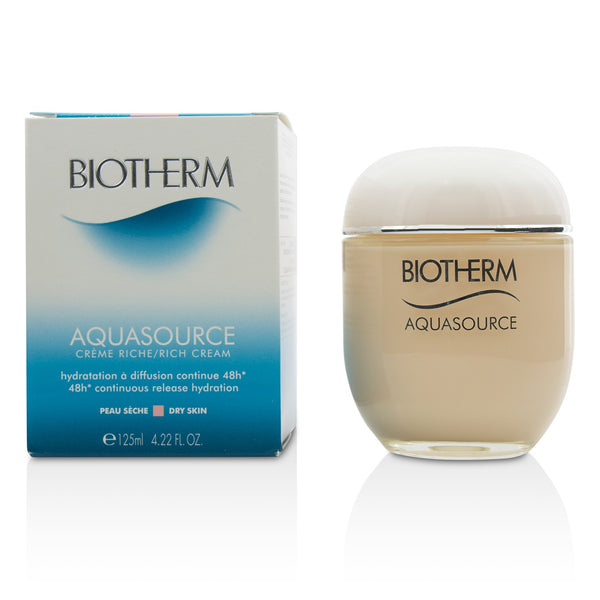 Biotherm Aquasource 48H Continuous Release Hydration Rich Cream - For Dry Skin 