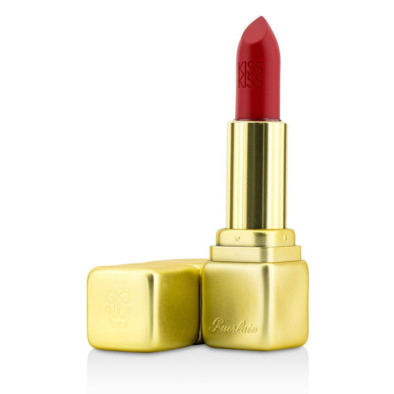Guerlain KissKiss Matte Hydrating Matte Lip Colour - # M331 Chilli Red  3.5g/0.12oz
