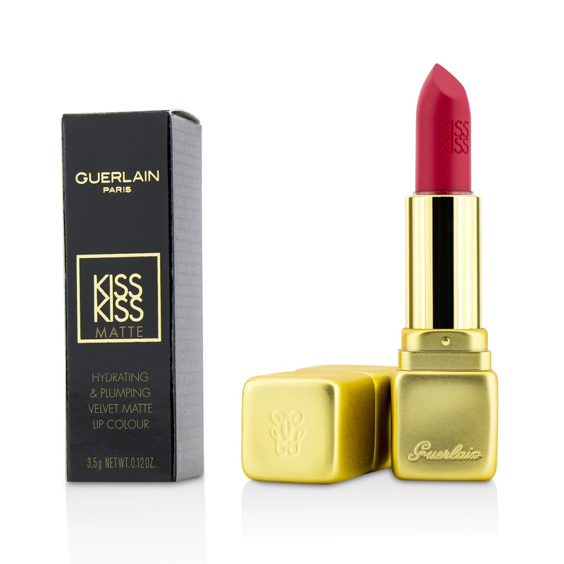 Guerlain KissKiss Matte Hydrating Matte Lip Colour - # M376 Daring Pink 