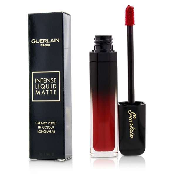 Guerlain Intense Liquid Matte Creamy Velvet Lipcolour - # M25 Seductive Red 