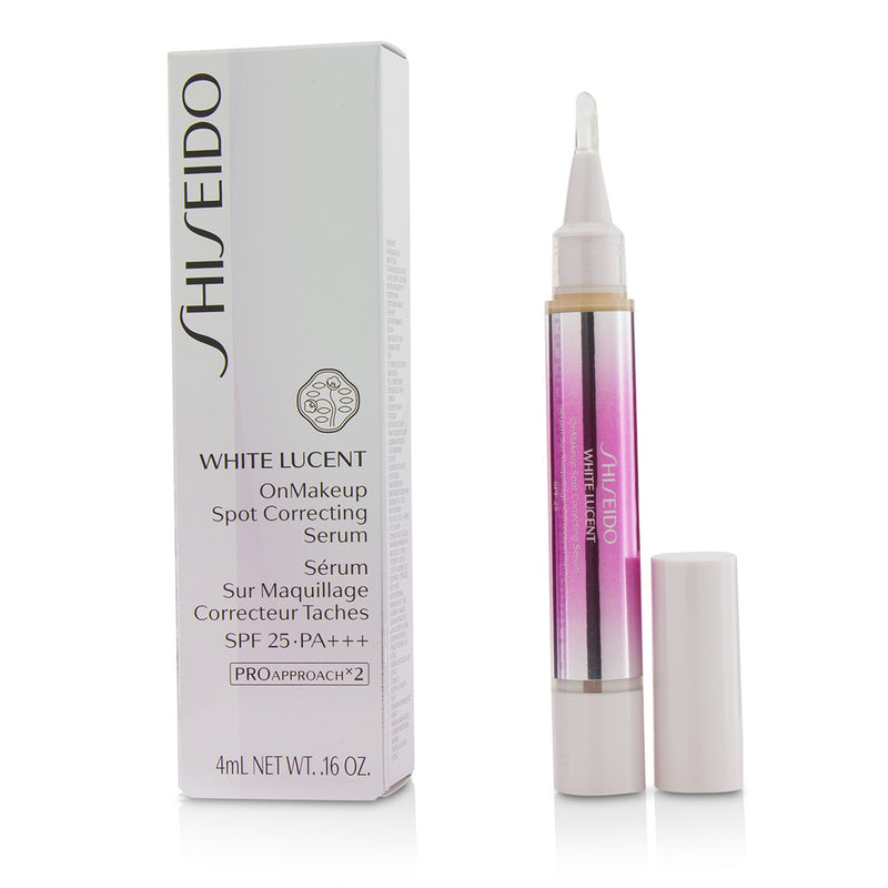 Shiseido White Lucent OnMakeup Spot Correcting Serum SPF 25 PA+++  - # Natural  4ml/0.16oz