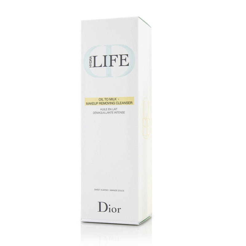 Christian Dior Hydra Life Oil To Milk Make Up Removing Cleanser