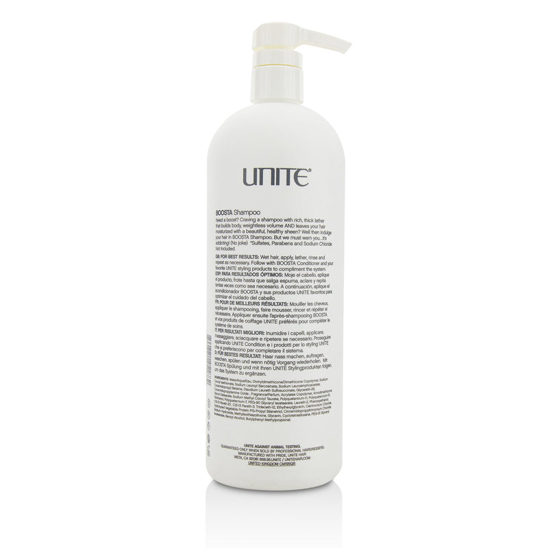 Unite BOOSTA Shampoo (Volume Body)  1000ml/33.8oz