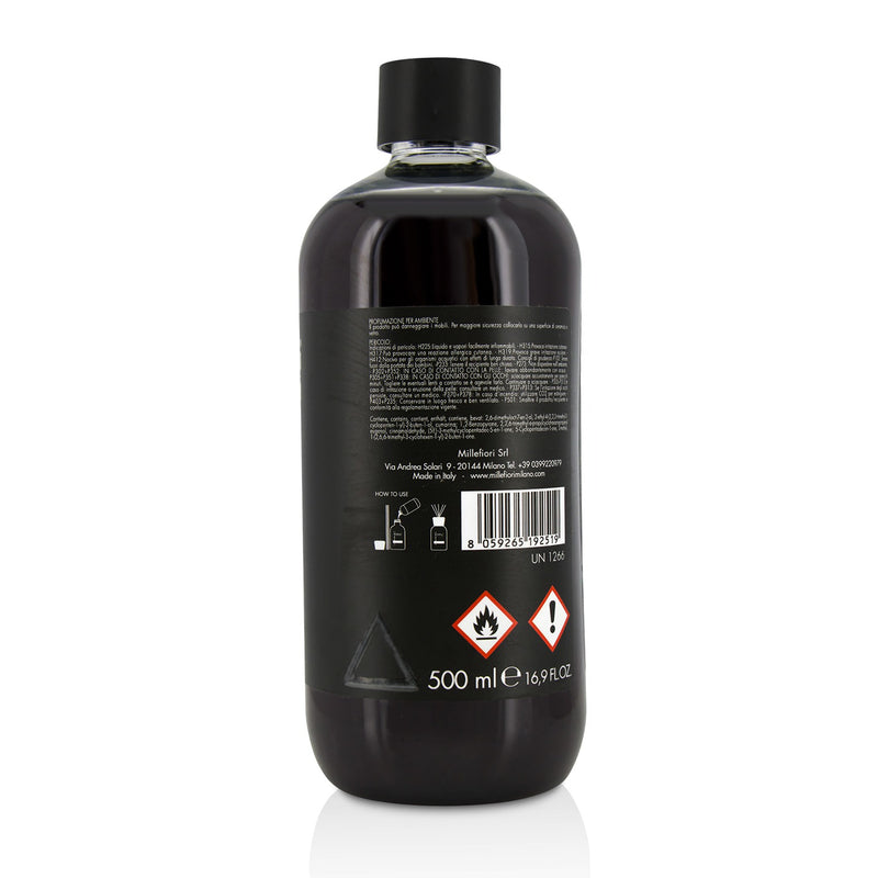 Millefiori Natural Fragrance Diffuser Refill - Nero  500ml/16.9oz
