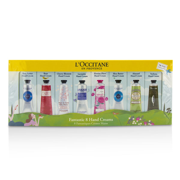 L'Occitane Fantastic 8 Hand Creams Set 