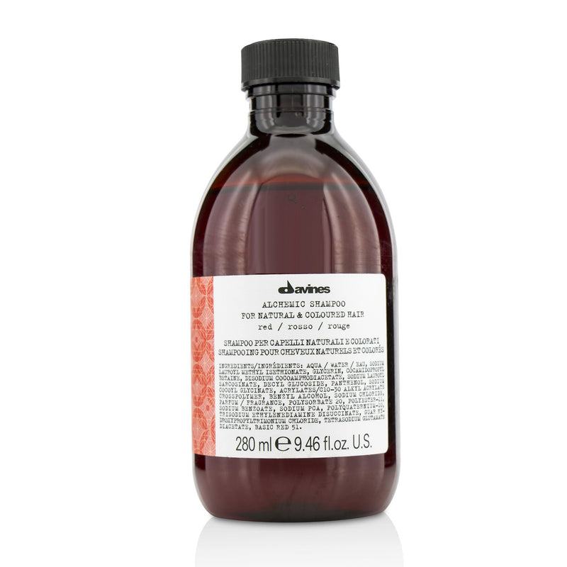 Davines Alchemic Shampoo - # Red (For Natural & Coloured Hair)  280ml/9.46oz