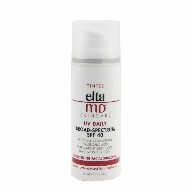 EltaMD UV Daily Moisturizing Facial Sunscreen SPF 40 - For Normal, Combination & Post-Procedure Skin - Tinted (Box Slightly Damaged) 