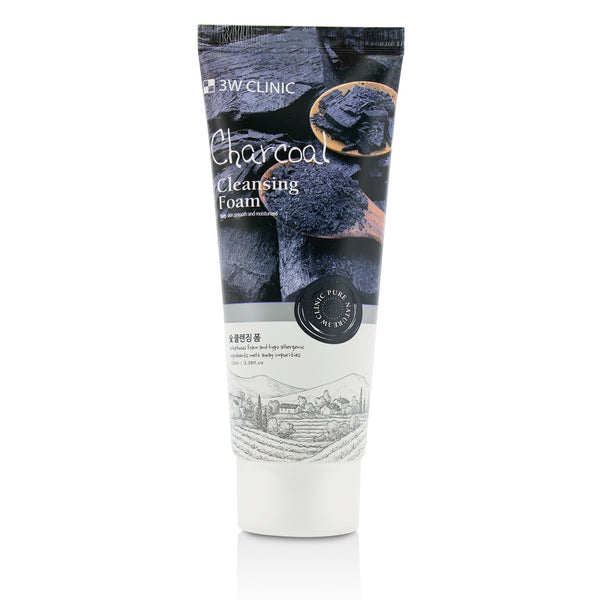 3W Clinic Cleansing Foam - Charcoal 