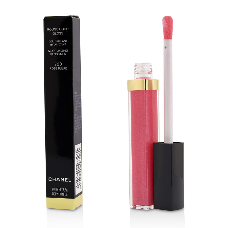 Chanel Rouge Coco Gloss Moisturizing Glossimer - # 728 Rose Pulpe 