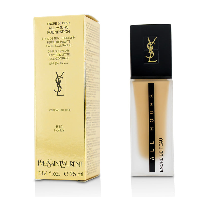 Yves Saint Laurent All Hours Foundation SPF 20 - # B50 Honey  25ml/0.84oz