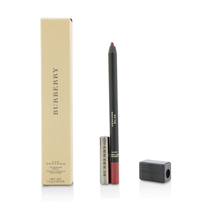 Burberry Lip Definer Lip Shaping Pencil With Sharpener - # No. 14 Oxblood  1.3g/0.04oz