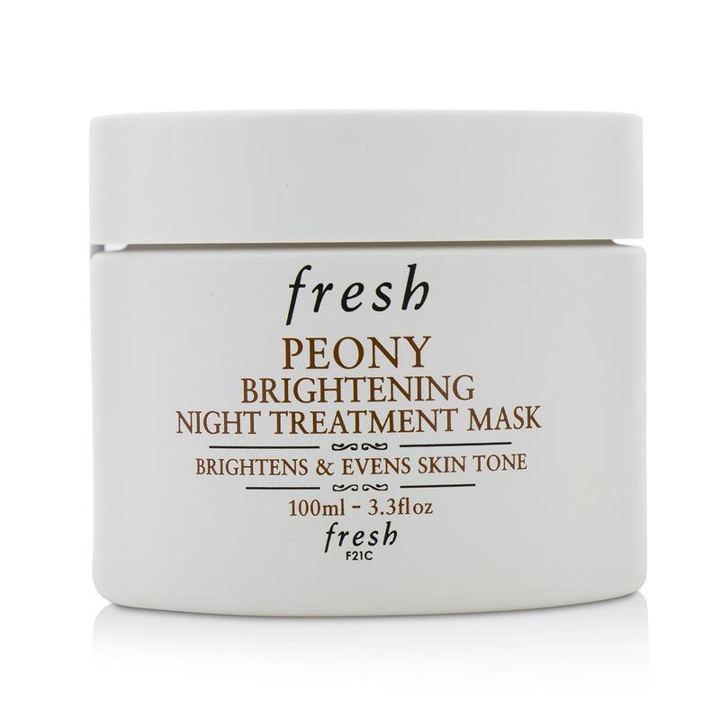 Fresh Peony Brightening Night Treatment Mask  100ml/3.3oz