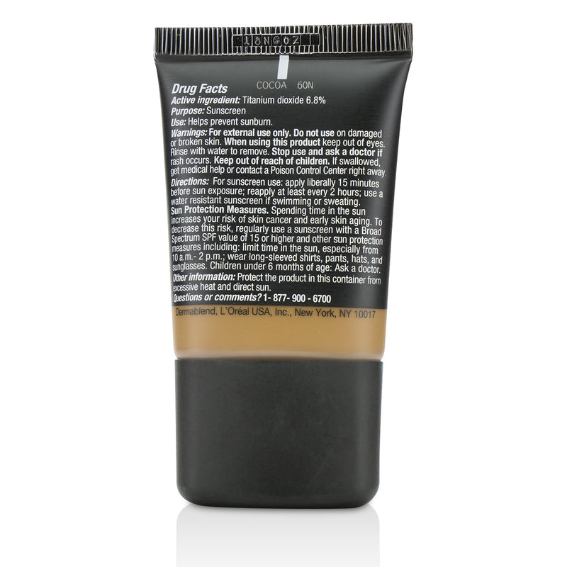 Dermablend Smooth Liquid Camo Foundation SPF 25 (Medium Coverage) - Cocoa (60N)  30ml/1oz