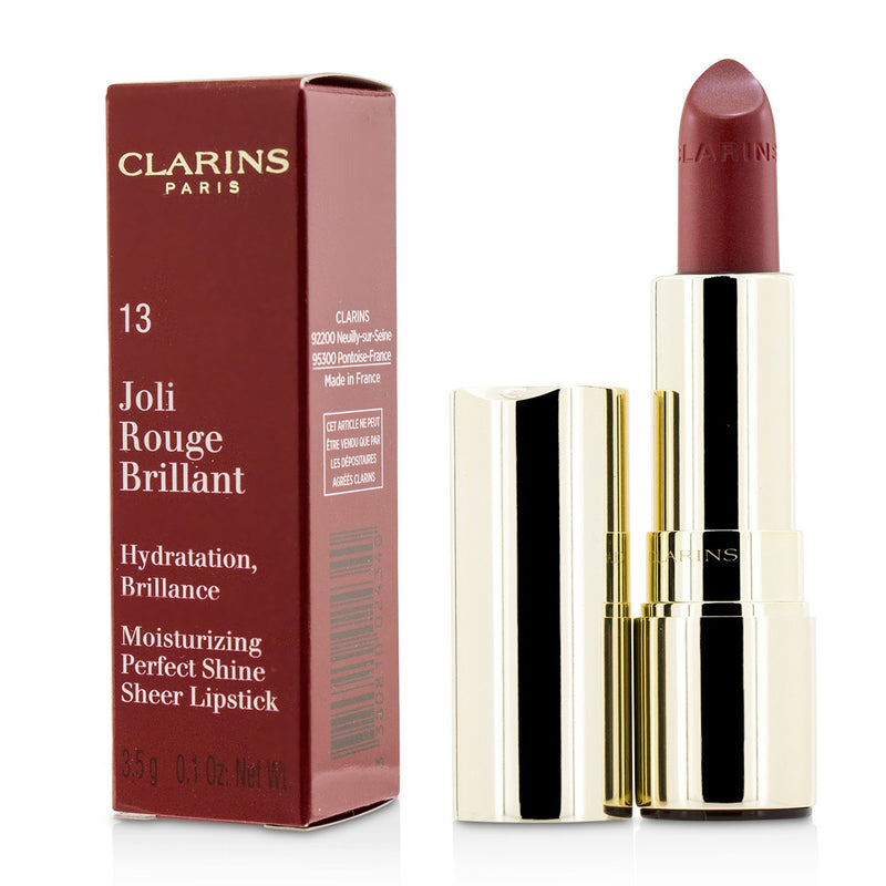 Clarins Joli Rouge Brillant (Moisturizing Perfect Shine Sheer Lipstick) - # 13 Cherry 
