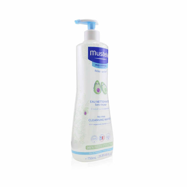 Mustela No Rinse Cleansing Water (Face & Diaper Area) - For Normal Skin  750ml/25.35oz