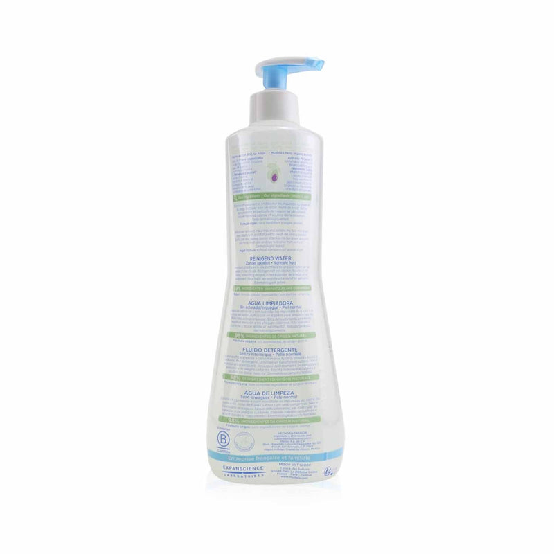 Mustela No Rinse Cleansing Water (Face & Diaper Area) - For Normal Skin  750ml/25.35oz