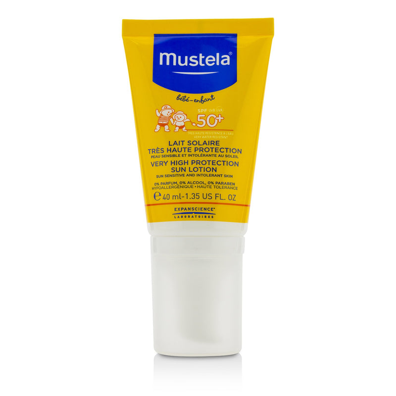 Mustela Very High Protection Sun Lotion SPF50+ - Sun Sensitive & Intolerant Skin 