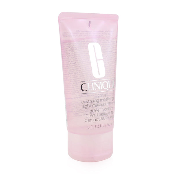 Clinique 2-in-1 Cleansing Micellar Gel + Light Makeup Remover 