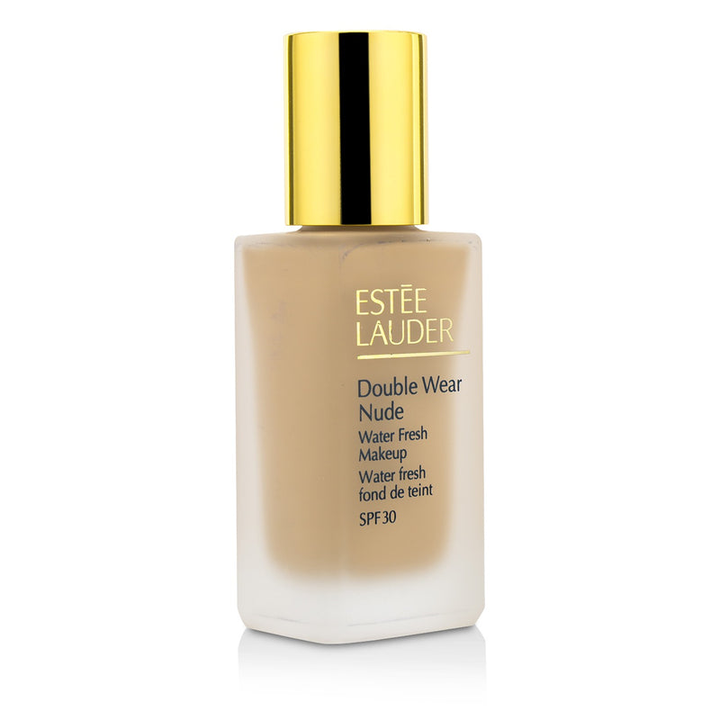 Estee Lauder Double Wear Nude Water Fresh Makeup SPF 30 - # 3C2 Pebble  30ml/1oz