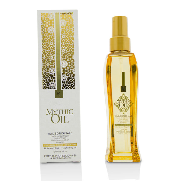 L'Oreal Professionnel Mythic Oil Nourishing Oil with Argan Oil (All Hair Types)  100ml/3.4oz