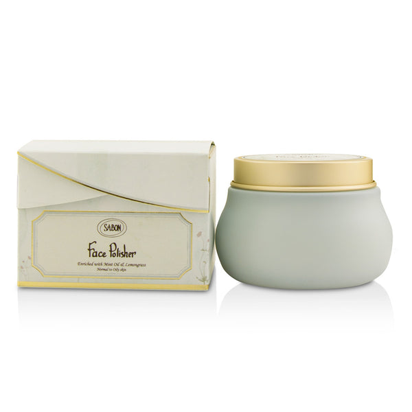 Sabon Face Polisher with Mint Oil & Lemongrass - Normal to Oily Skin  200ml/1.05oz