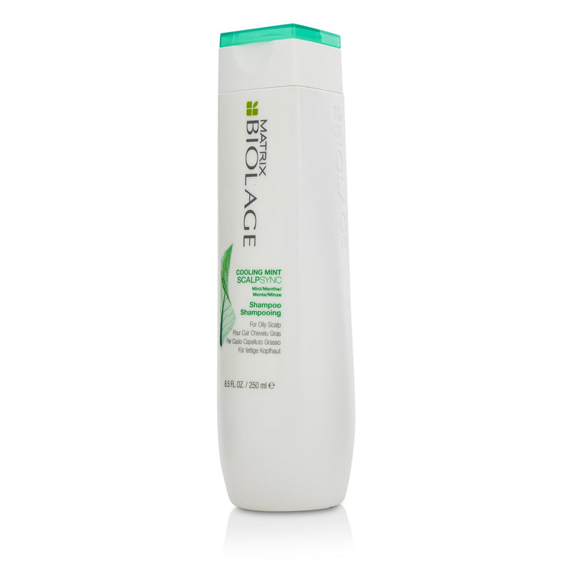 Matrix Biolage Scalpsync Cooling Mint Shampoo (For Oily Hair & Scalp)  250ml/8.5oz