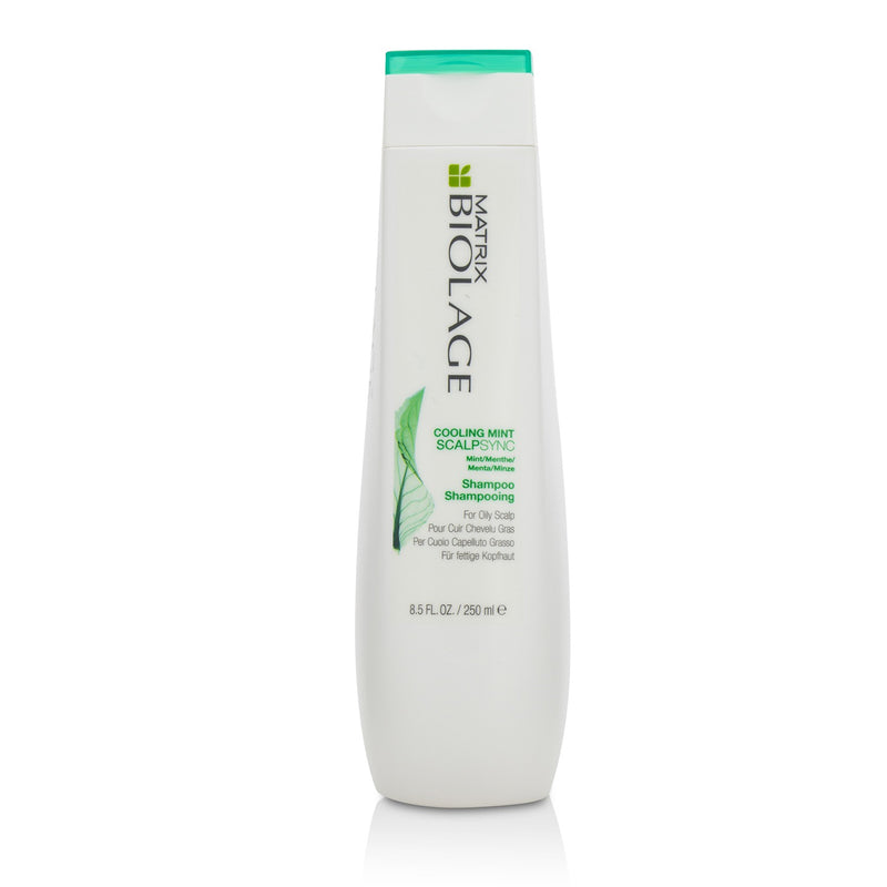 Matrix Biolage Scalpsync Cooling Mint Shampoo (For Oily Hair & Scalp)  250ml/8.5oz