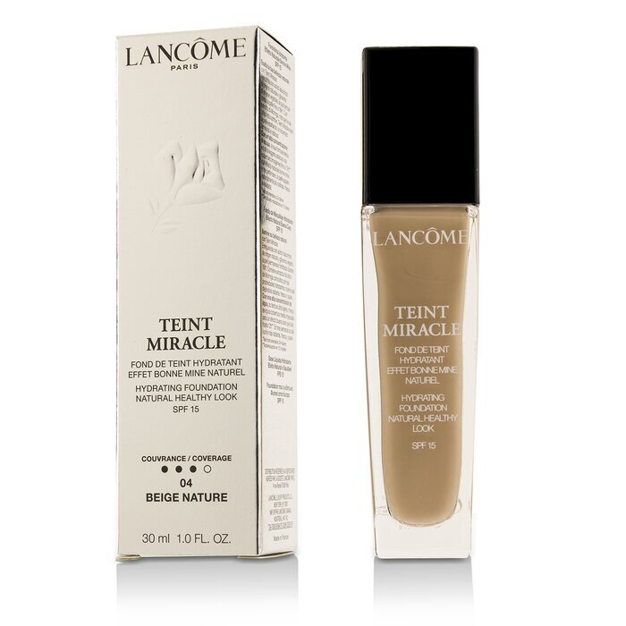 Lancome Teint Miracle Hydrating Foundation Natural Healthy Look SPF 15 - # 04 Beige Nature 30ml/1oz