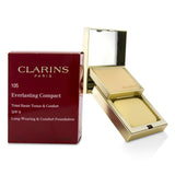 Clarins Everlasting Compact Foundation SPF 9 - # 105 Nude 
