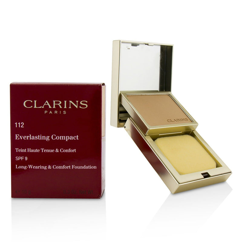 Clarins Everlasting Compact Foundation SPF 9 - # 112 Amber 