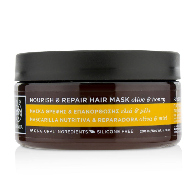 Apivita Nourish & Repair Hair Mask with Olive & Honey  200ml/6.76oz