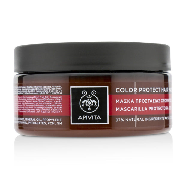 Apivita Color Protect Hair Mask with Sunflower & Honey (For Colored Hair) 