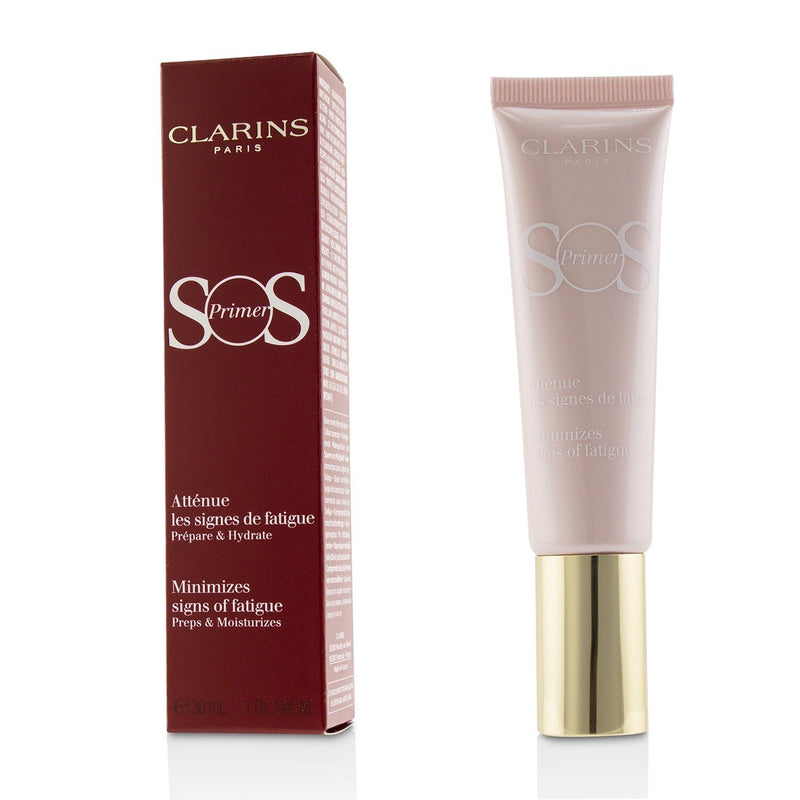 Clarins SOS Primer - # 01 Rose (Minimizes Signs Of Fatigue)  30ml/1oz