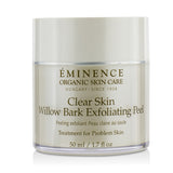 Eminence Clear Skin Willow Bark Exfoliating Peel (with 35 Dual-Textured Cotton Rounds) 
