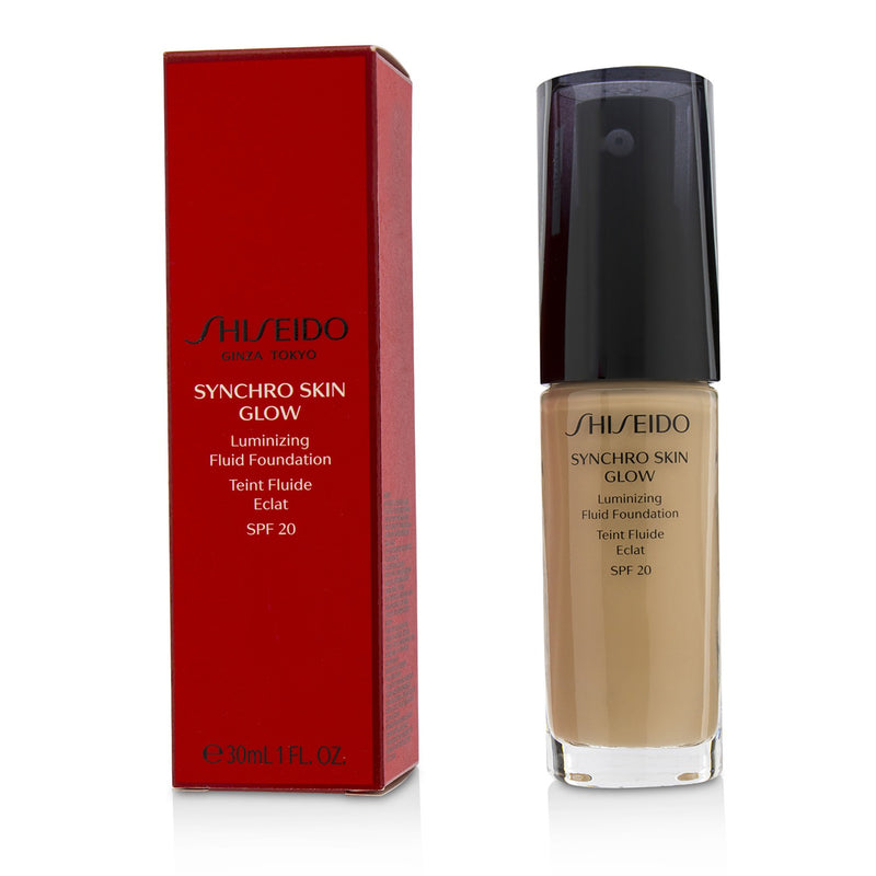 Shiseido Synchro Skin Glow Luminizing Fluid Foundation SPF 20 - # Rose 2  30ml/1oz