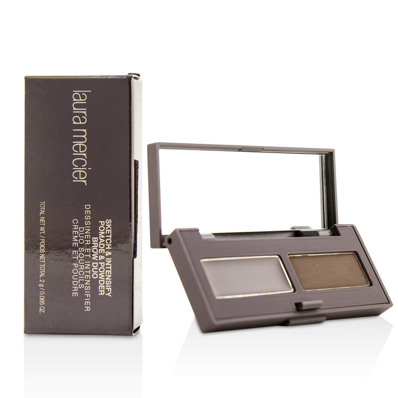 Laura Mercier Sketch & Intensify Pomade And Powder Brow Duo - Brunette 