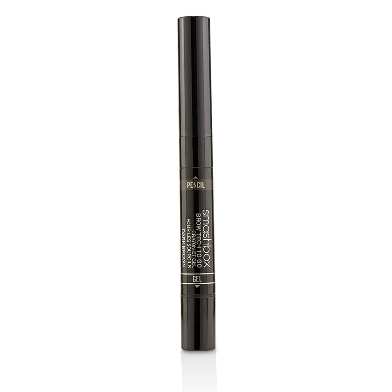 Smashbox Brow Tech To Go (Gel 2.9g/0.1oz + Pencil 0.2g/0.007oz) - Dark Brown  3.1g/0.107oz