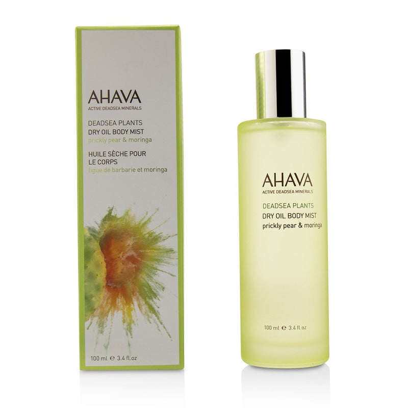 Ahava Deadsea Plants Dry Oil Body Mist - Prickly Pear & Moringa 