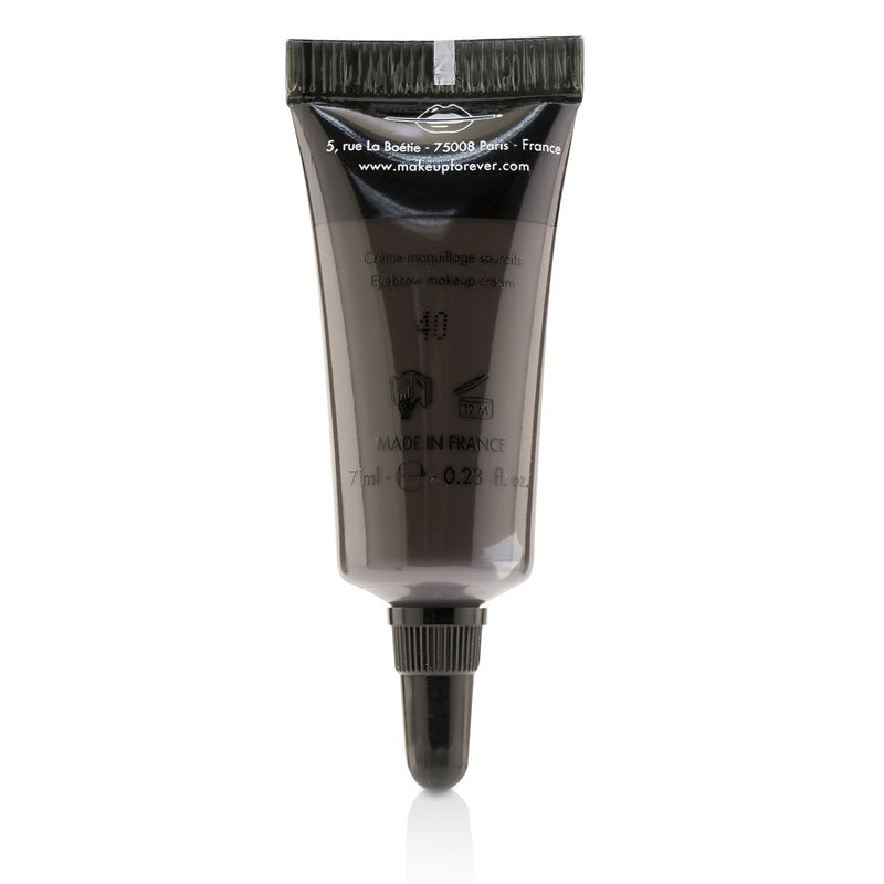 Make Up For Ever Aqua Brow Waterproof Eyebrow Corrector - # 40 (Brown Black)  7ml/0.23oz