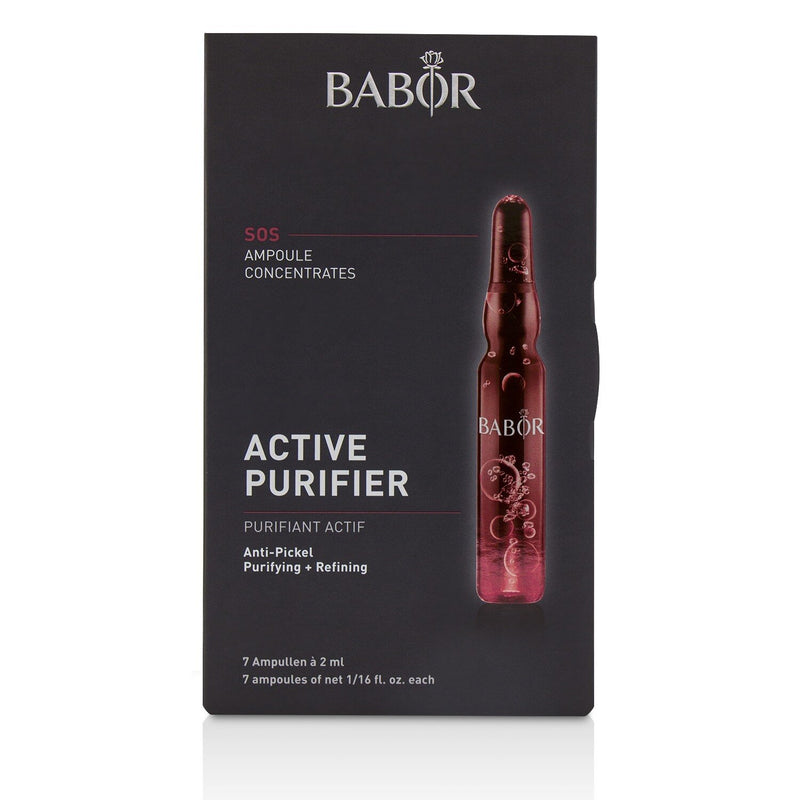 Babor Ampoule Concentrates SOS Active Purifier (Purifying + Refining) - For Problematic, Impure Skin 